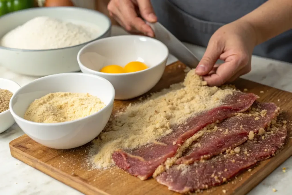 Is Milanesa the same as flank steak