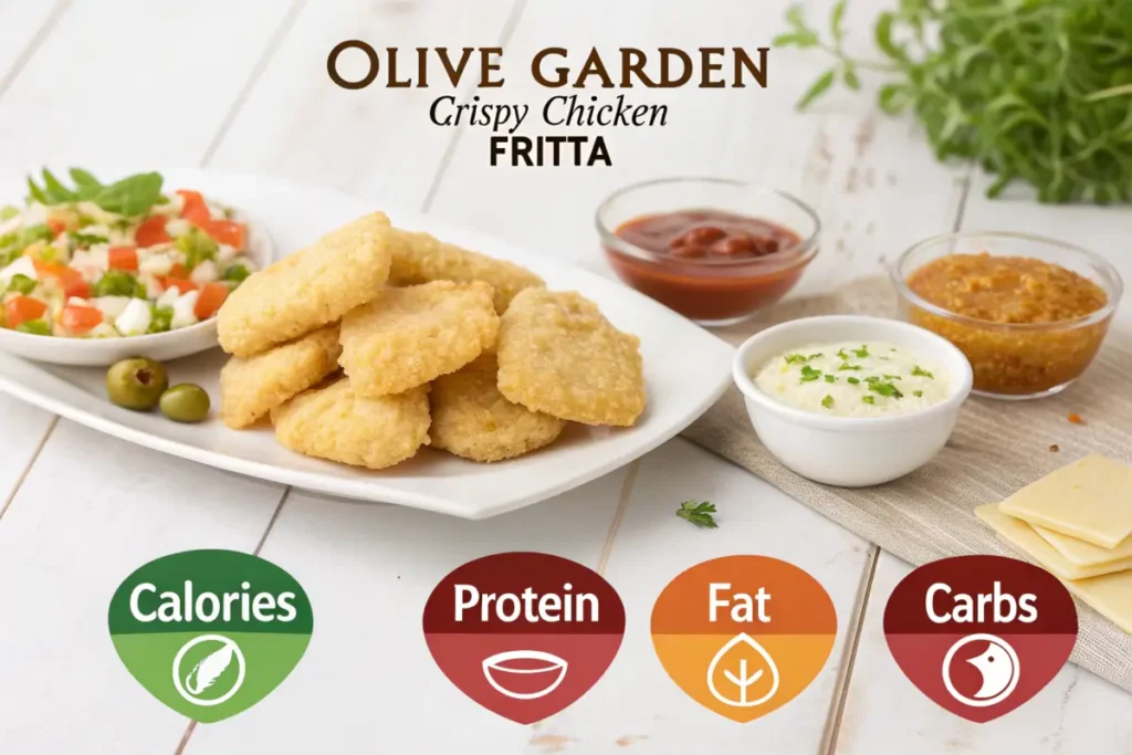 How many calories are in Olive Garden Crispy Chicken Fritta